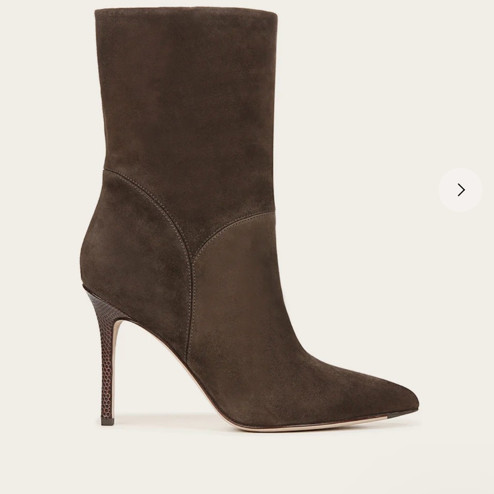 Veronica Beard Brown Ankle Boots